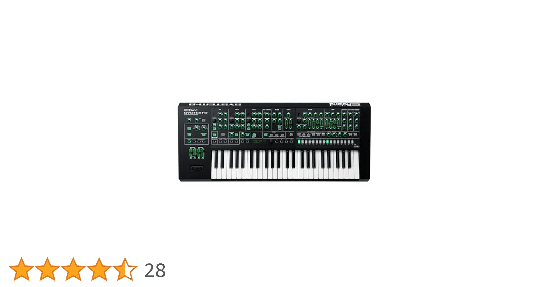 Roland SYSTEM-8 シンセサイザー 49鍵 Amazon.com: Roland SYSTEM-8 PLUG-OUT Synthesizer, 49-key